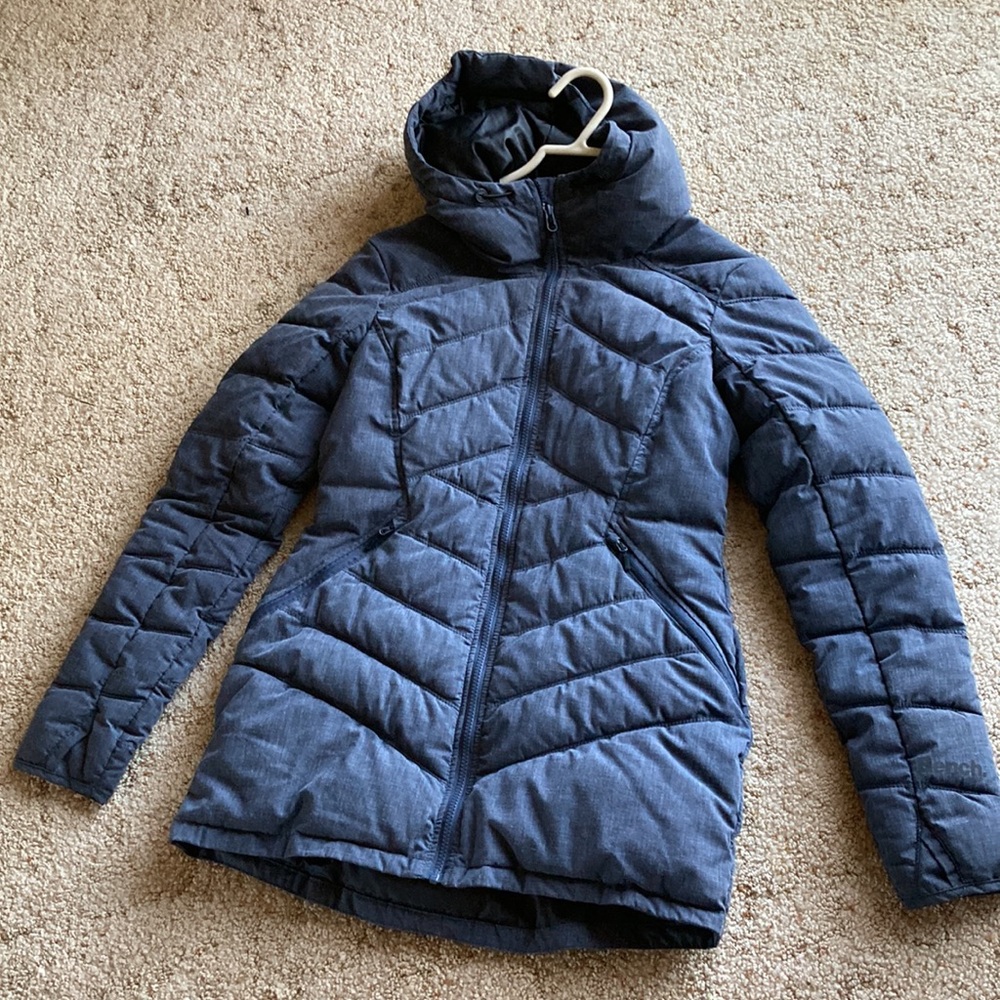 Bench Long Coat Gray/Navy Medium Hood